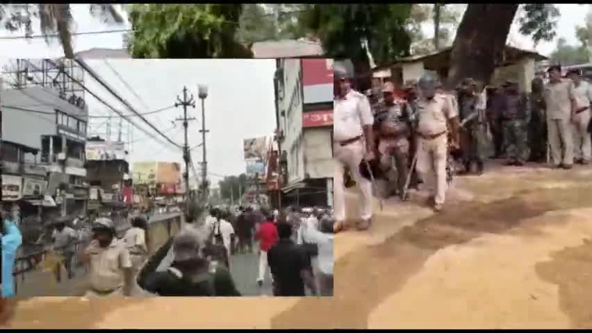 गोड्डा: रांची में हुए नूपुर शर्मा मामले को देखते हुए गोड्डा मे निकाला गया फ्लैग मार्च।
#goddanews