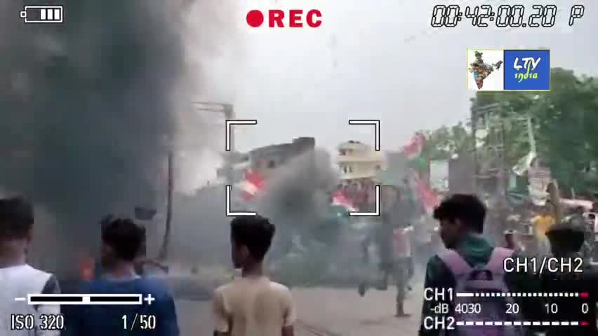 सीवान में #TOD के खिलाफ प्रदर्शन कर रहे छात्र पुलिस को देखते हुए फरार, फिर हुआ मामला शांत...