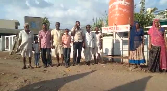 मटुनिया में लादू लाल पितलिया जी के द्वारा पानी की टंकी और स्टेट में लगाई गई.. #publicsaluteswomen #bhilwara
