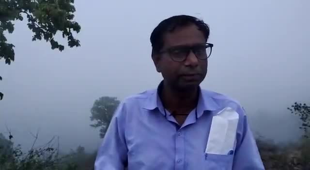 #चिरमिरी: #मानसून की शुरुआत में पहाड़ से उठते बादल के बीच संध्याकालीन दृश्य, यही है चिरमिरी!