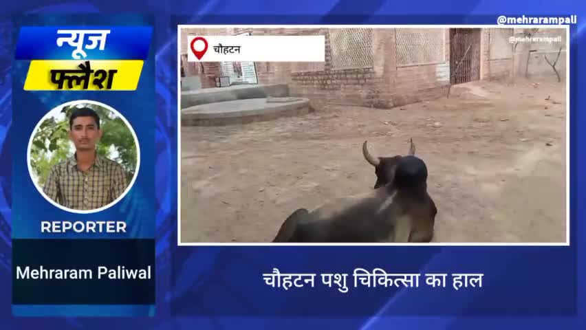 चौहटन पशु चिकित्सा के आगे कचरा #न्युज #चौहटन