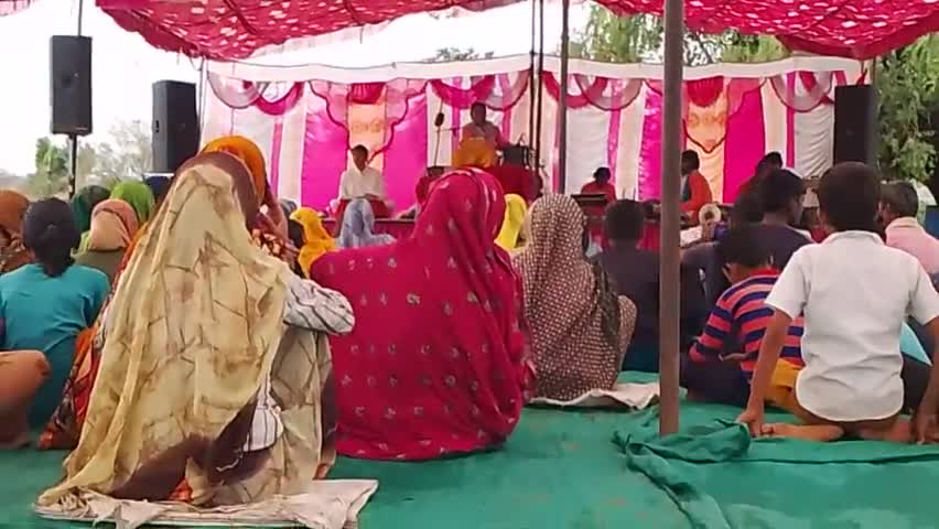 भुसावर: #ballabhgarh gram mein Bhagwat Katha ka aayojan#ballabhgarh bhusawar