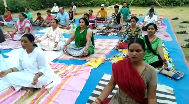 बाल महिला सेवा संगठन का तीन दिवसीय योग प्रशिक्षण शिविर आज संपन्न हुआ ,  #अंतर्राष्ट्रीय_योग_दिवस