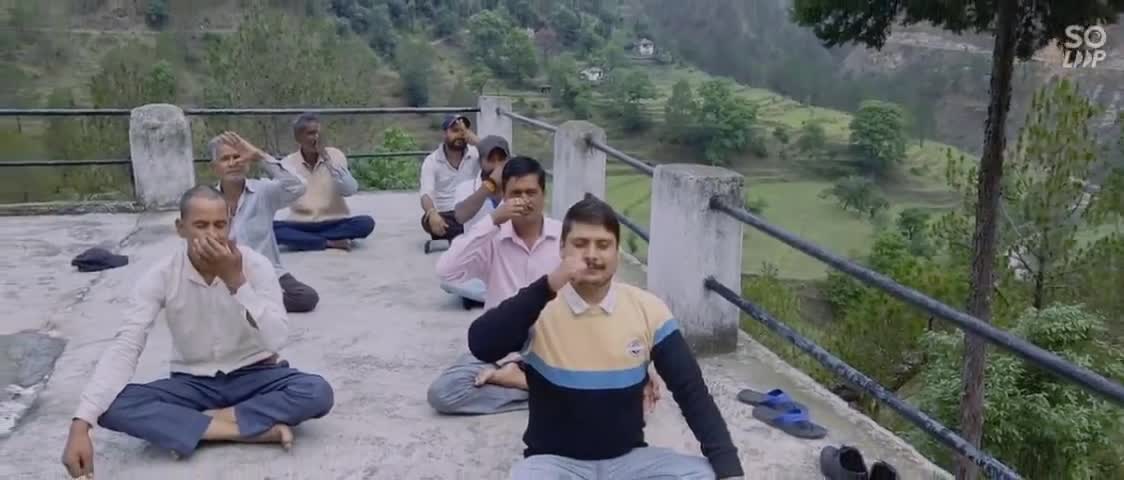अल्मोड़ा: syunarkot mai yog dewsh 
Almora#uttarkhand#phadi# Rajkiya ayurvedic chikitsa 🙏🙏