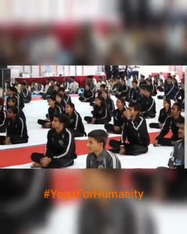 मध्यप्रदेश में हम 'योग आयोग' बना रहे हैं। स्कूलों में भी बच्चों को योग की शिक्षा दी जाएगी। #YogaForHumanity