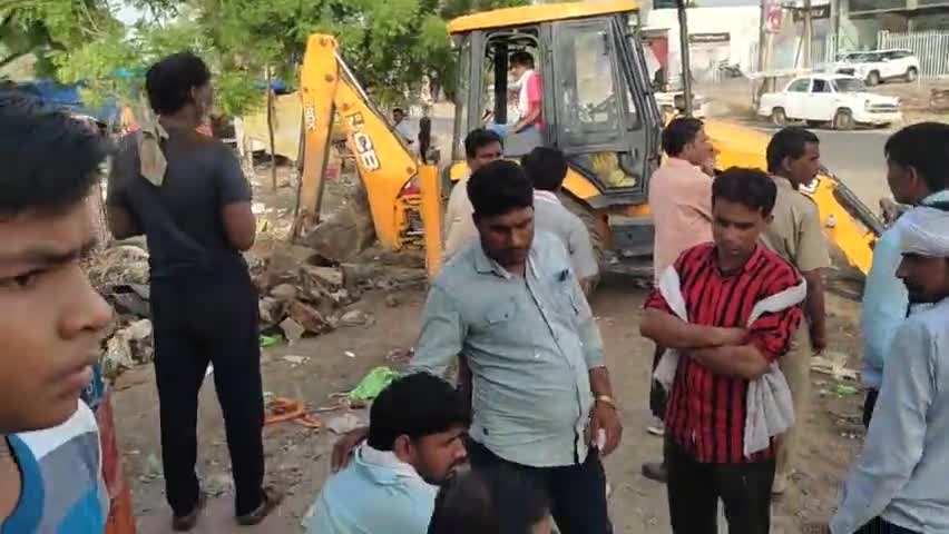 सोमनाथ नगर पालिका द्वारा अतिक्रमण को हटाया गया #nagarpalika