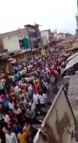 नूपुर शर्मा के समर्थन में राजस्थान के किशनगढ़ में निकाली गई भव्य रैली। #nupursharma #rajeshyadav