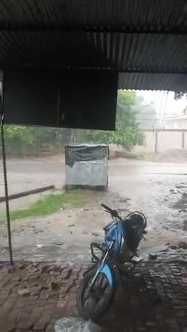 Weather Report : इंतजार खत्म , हो रही मूसलाधार बारिश #barish #swamivivekjaiswal #nanpara #bahraich #weather #Up #news