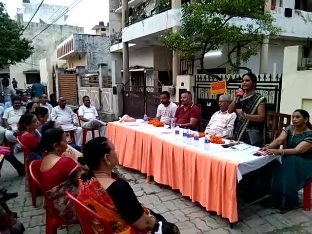 3 जुलाई ताड़ीखाना संस्कृत नगरम में बाल महिला सेवा संगठन ने आयोजित की #जनसुनवाई,