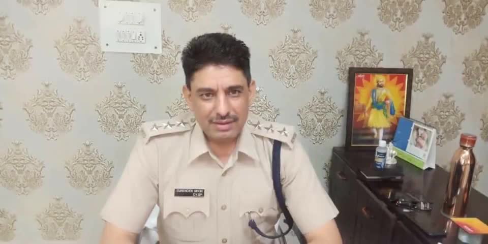 ताऊडू खण्ड के डीएसपी सुरेंद्र सिंह की खनन माफिया द्वारा डम्पर से कुचलकर हत्या कर दी गई  #डीएसपी #नूह #क्राइम #न्यूज़