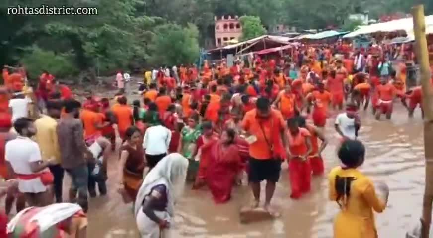 #गुप्ता_धाम में #सावन के दुसरे #सोमवार को भक्तों का लगा ताता।