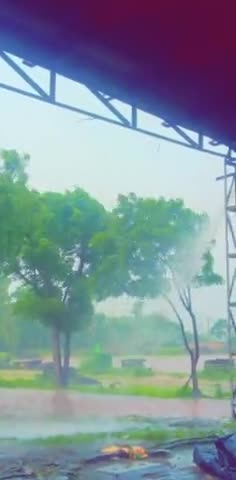 #it rained heavily today