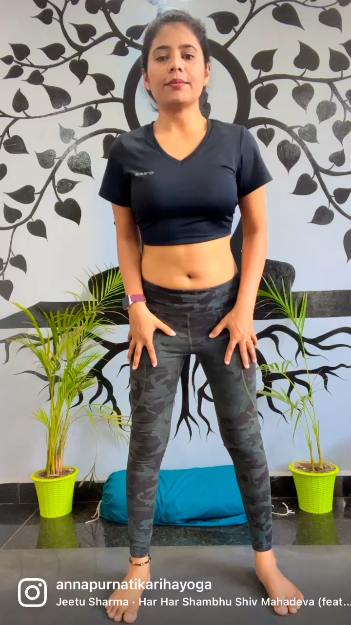 Nauli kriya, best yoga for reduce belly fat and digestive system 🕉🙏🧘‍♀️ #yogaday #yoga