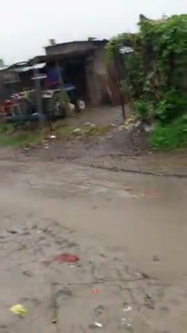 सुगौली: #Purvi champran me huaa barish ke karan sark par laga pani