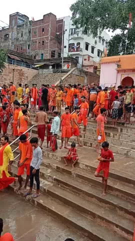 जौनपुर: जौनपुर  हनुमान घाट में आज नाग पंचमी के अवसर पर अस्तांग दंडवत निकली जिसमे उमड़ी लोगो के जान सैलाब#jaunpur_news_live