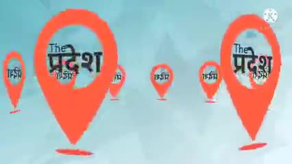 बिसौली: बिसौली में खंबो पर चढ़ा केसरिया रंग #The Pradesh #bisauli #badaun #uttar pradesh