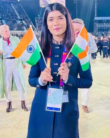 मुबारकबाद भारत की बेटी निख़त ज़रीन, भारत के लिये गोल्ड मेडल जीतकर हम सबका सर फ़ख़्र से ऊँचा कर दिया।

कॉमनवेल्थ खेल 2022
#NikhatZareen #GoldMedal