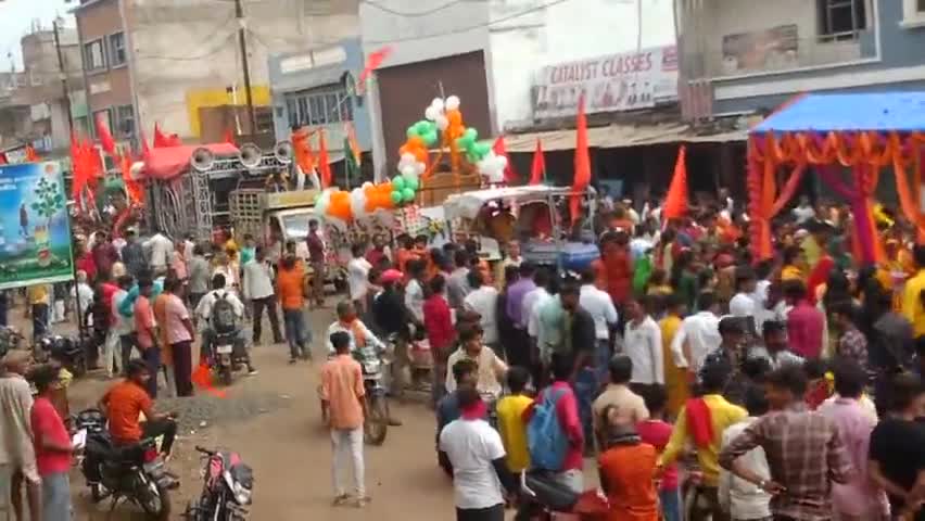 # आरोन नगर में कावड़ यात्रा मंगलमय ।
#भोले नाथ जय जय कार।
#भक्तों की भजन मंडली ।