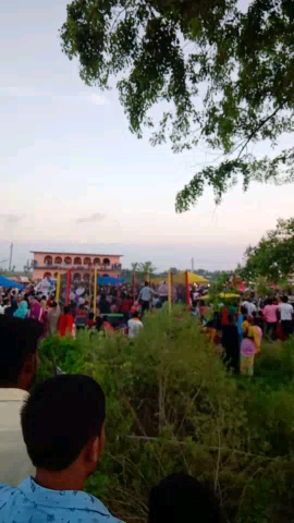 जंदाहा: #मुहर्रम के मौके पर शांति पूर्ण जूलूस एवम ताजिया मिलान का मेला