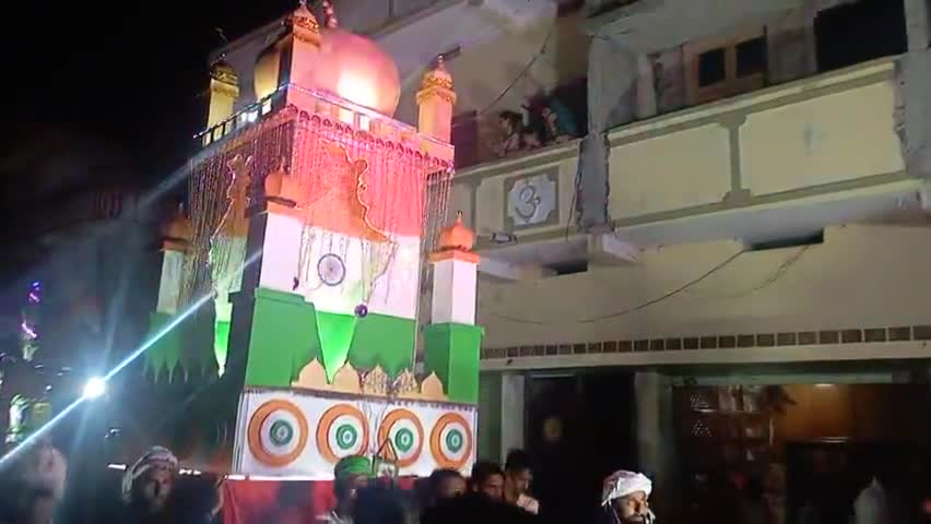 सिरदला मे मुहर्रंम को लेकर शांतिपूर्वक निकाला गया ताजिया जुलूस। #ताजिया#2022#