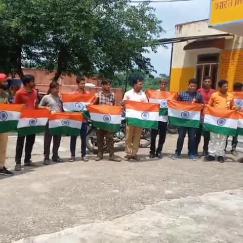#nyk dausa , bandikui block coordinator kunti jarwal started har ghar tiranga campaign, and ycdc