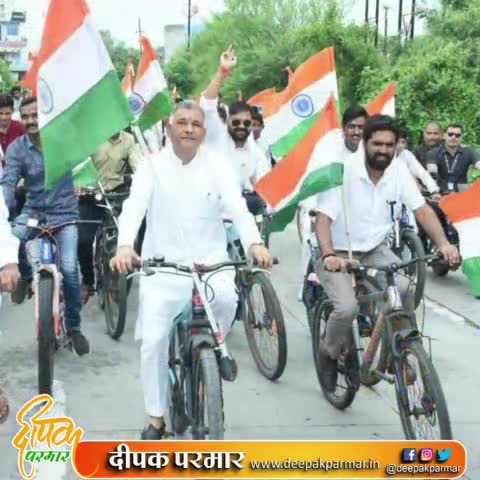 #HarGharTiranga #AmritMahotsav #तिरंगा यात्रा #शुजालपुर
