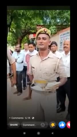 यूपी पुलिस का ये सिपाही भूख से मर रहा है, नहीं मिल रहा खाने को भोजन #upppolice #up #yogiadityanath #modi #viral #news