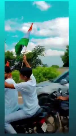 हरसरू: #Har  Ghar trianga 
rally hayatpur to wazirpur 
Royal public school