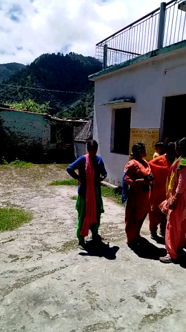 आज ग्राम सभा धारिगांव में बूस्टर डोज लगाने की शुरुआत#धन सिंह रावत