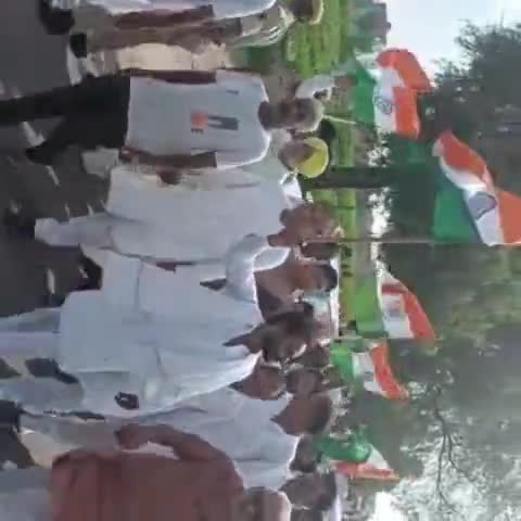#आजादी_गौरव_पदयात्रा
आज  चौथे दिन सावंतसर से रवाना होकर चुनावढ़ कोठी पहुची  पदयात्रा