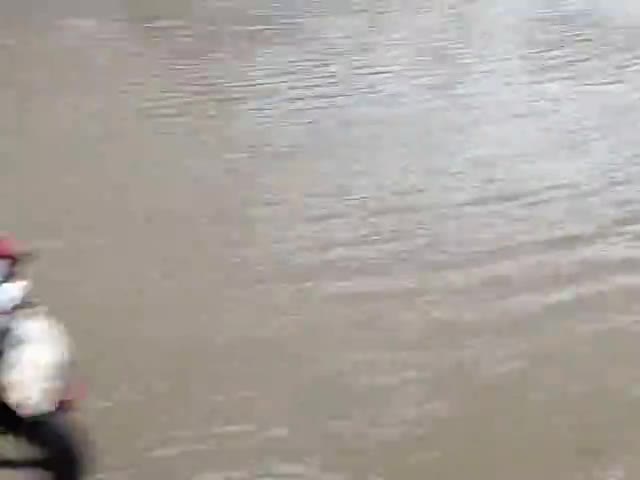 कानपुर: #पनकी पावर हाउस #जलमग्न हुई सड़क