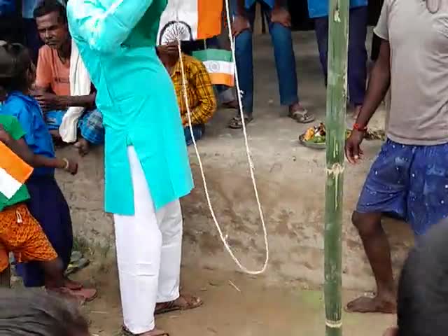 सरायगढ़ भपटियाही: #15august2022 jhanda taulan