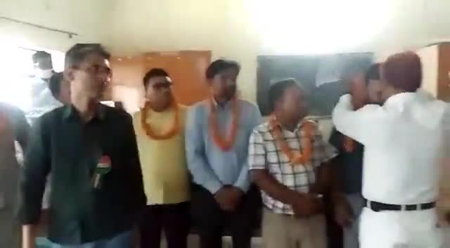 महाराजगंज: #आरएसएस के ब्लाक अध्यक्ष पद डॉ चंद्र प्रकाश वर्मा व महामंत्री अवधेश कुमार नवनिर्वाचित।
