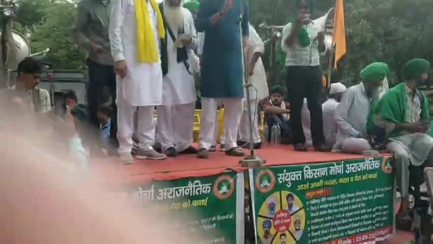 #MSP गारंटी कानून की मांग को लेकर कल दिल्ली जंतर मंतर में हुई किसान महापंचायत में अपनी बात रखी।
#FarmersProtest