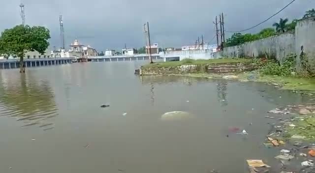 #विदिशा के रामलीला मैदान में भी पानी आ गया