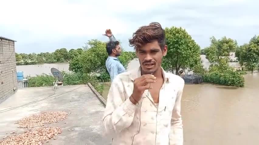 बाड़ी गांव का हुआ हाल बेहाल#itawa #kota#