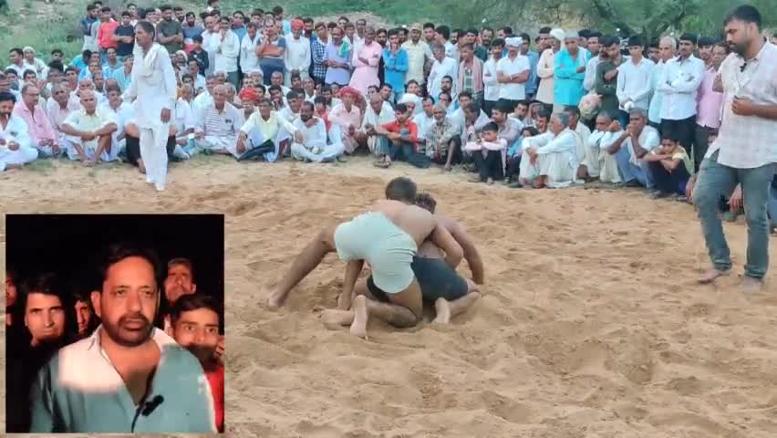 खेतड़ी के माधोगढ़ में भरा हनुमान जी का मेला, हुई कुश्ती #jhunjhunu #khetri #newsalerts #live_news #jhunjhununews #live