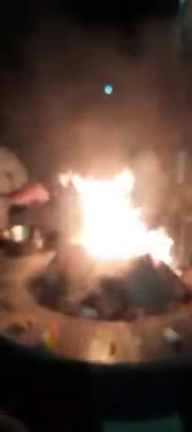 मेड़ता: #धर्मनगरी के सातलावास में शनि अमावस्या के  रात्रि में गौरक्षा व विश्व कल्याण हेतु शनिधाम में हवन पूजन का आयोजन किया गया।