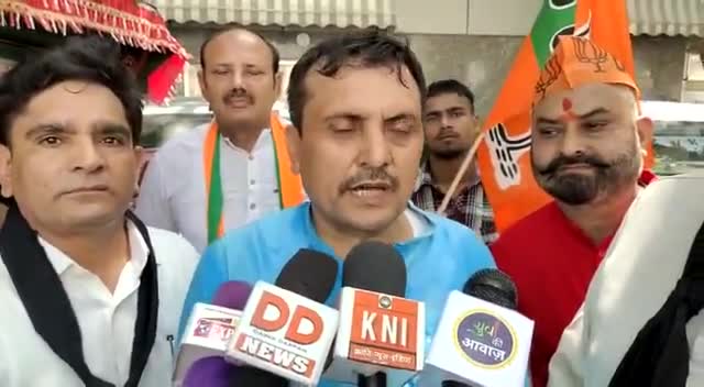 द्वारका: दिल्ली प्रदेश बीजेपी किसान मोर्चा का प्रचंड-प्रदर्शन #bjp4delhi