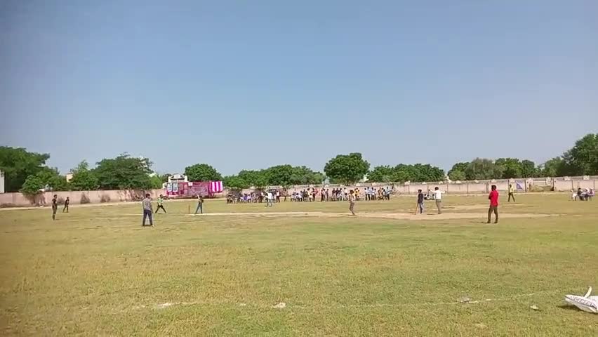 सुजानगढ़: ग्रामीण ओलम्पिक खेलों का बच्चों पर जनून स्वार, पंचायत स्तर पर ग्राम गोपालपुरा की क्रिकेट टीम फाइनल विजेता रही #सुजानगढ
