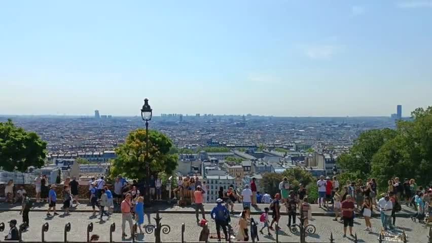 View From The Basilica Sacred Heart of Paris

#paris #france