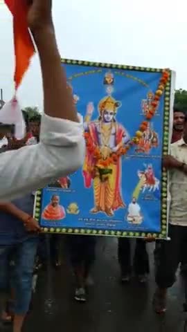 ग्राम बेडियाखाल मे अखिल भारतीय चेतन्य साधक परिवार द्वारा भक्ति फेरी #निकाली गई