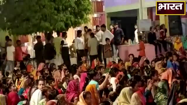 कानपुर: #कानपुर#महाराजपुर थाना क्षेत्र में मां भगवती के विशाल जागरण में भजनों व झांकियों से किया गुणगान