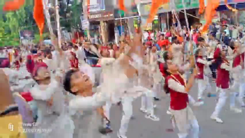 रायपुर: अकरम धमाल ग्रुप द्वारा गणेश विसर्जन #आज शंकर नगर चौक में बैठे गणेश जी का #गणेश विसर्जन के लिए #प्रस्थान हुआ