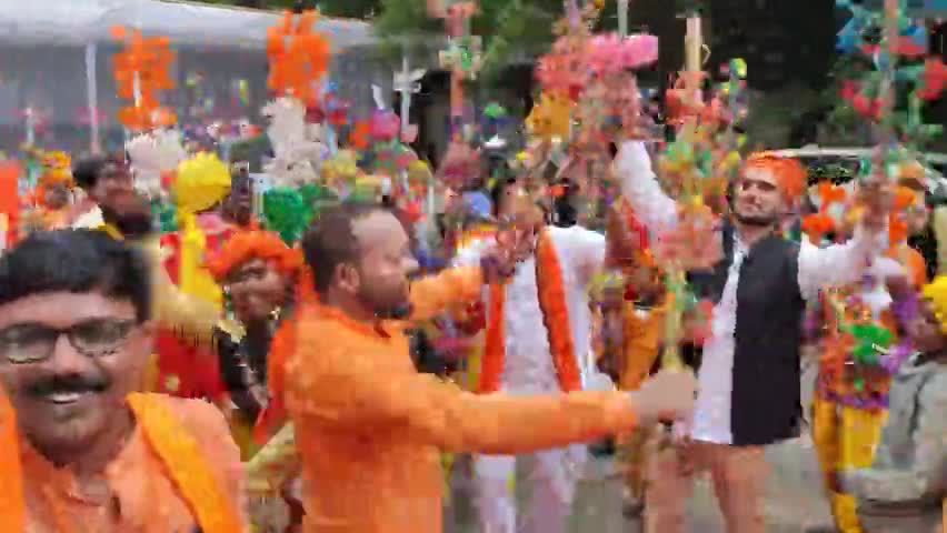 #भाजपा के राष्ट्रीय #अध्यक्ष जगत प्रकाश #नड्डा जी का #स्वागत एकात्म परिसर में ।