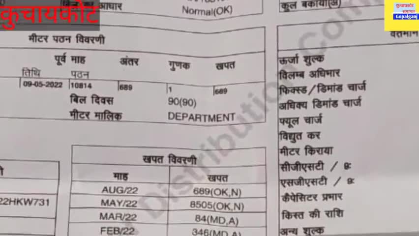 कुचायकोट: कुचायकोट बिजली विभाग भेज रहा है अनाप-शनाप बिजली बिल, उपभोक्ता परेशान #akkanu.gpj #bijali_bil #kuchaikot #kuchaikote
