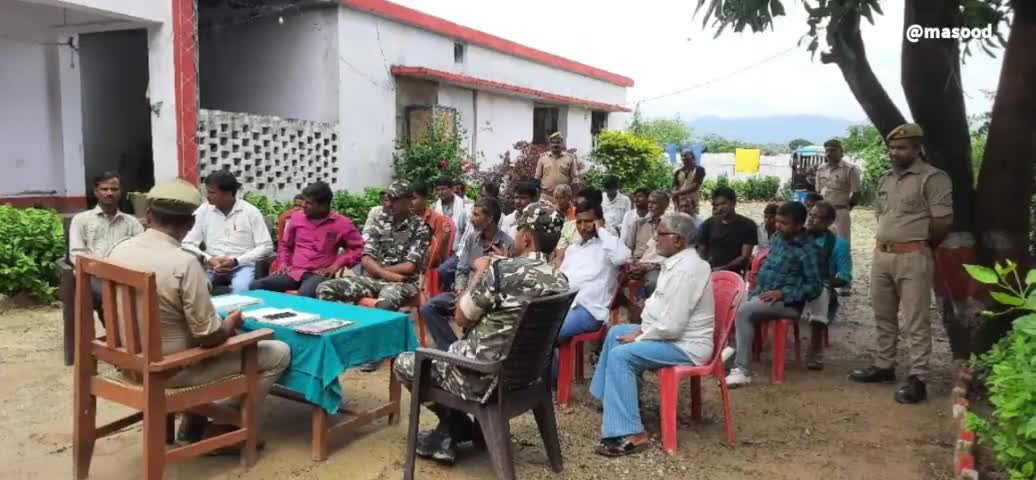 नवरात्रि और दशहरा पर्व को लेकर जरवा कोतवाली में हुई पीस कमेटी की मीटिंग#जरवा कोतवाली#नवरात्रि व दशहरा पर्व#पीस कमेटी मिट