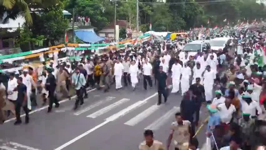Allapuzha पूरा शहर आ गया स्वागत में
#bharat_Jodo_Yatra