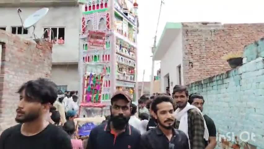 #शाहबाद# शाहबाद तहसील के बड़ा गांव निकाला गया चेल्लम का जुलूस