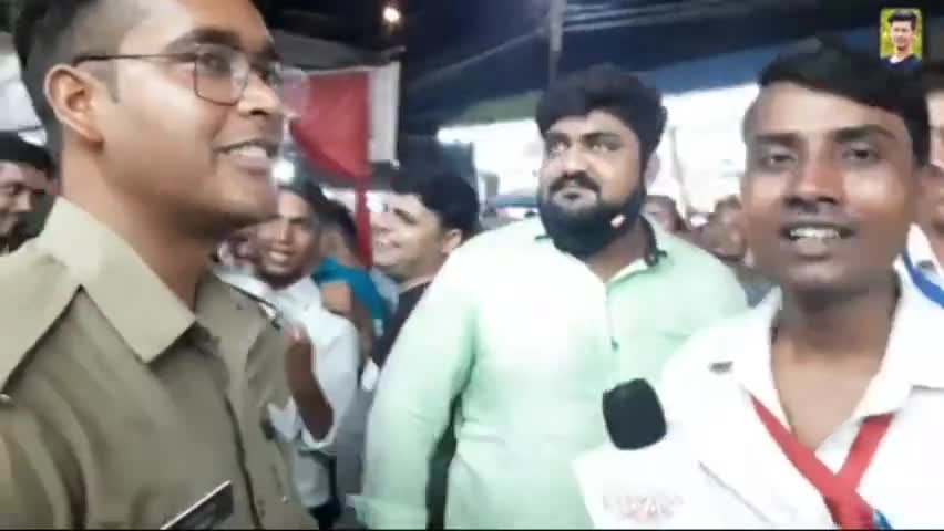 Chandousi Fair Ganesh Chouth में जनता का हाल पूछते हुए #fair #sambhal #chandousi